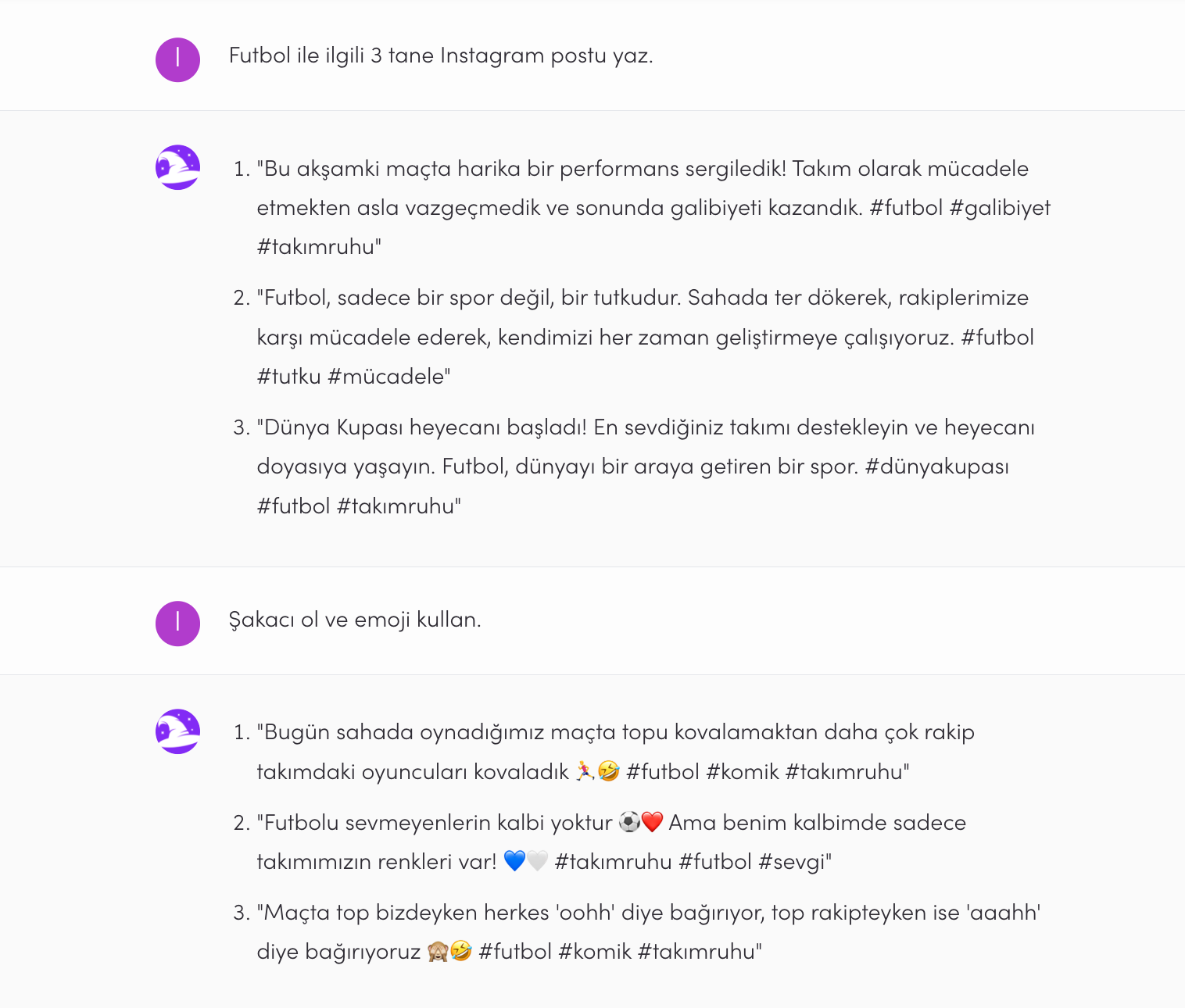 Metninizde düzeltmek veya değiştirmek istediklerinizi SihiryazChat'e revize vererek anında güncelleyin.