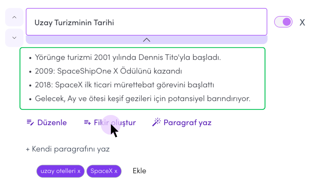 Academy - Blog Flow Outline Screenshot
