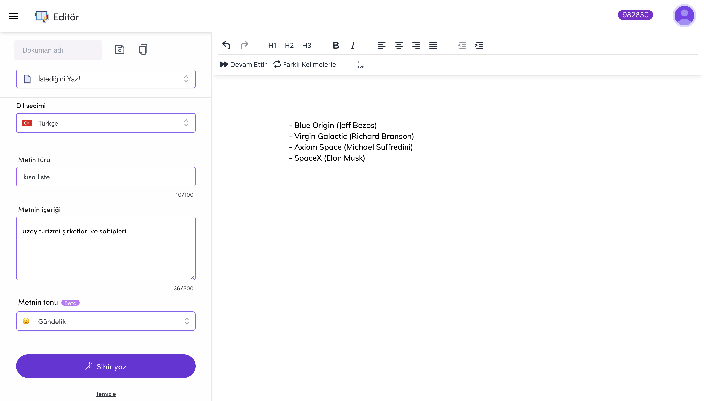 Academy - Editor Screenshot